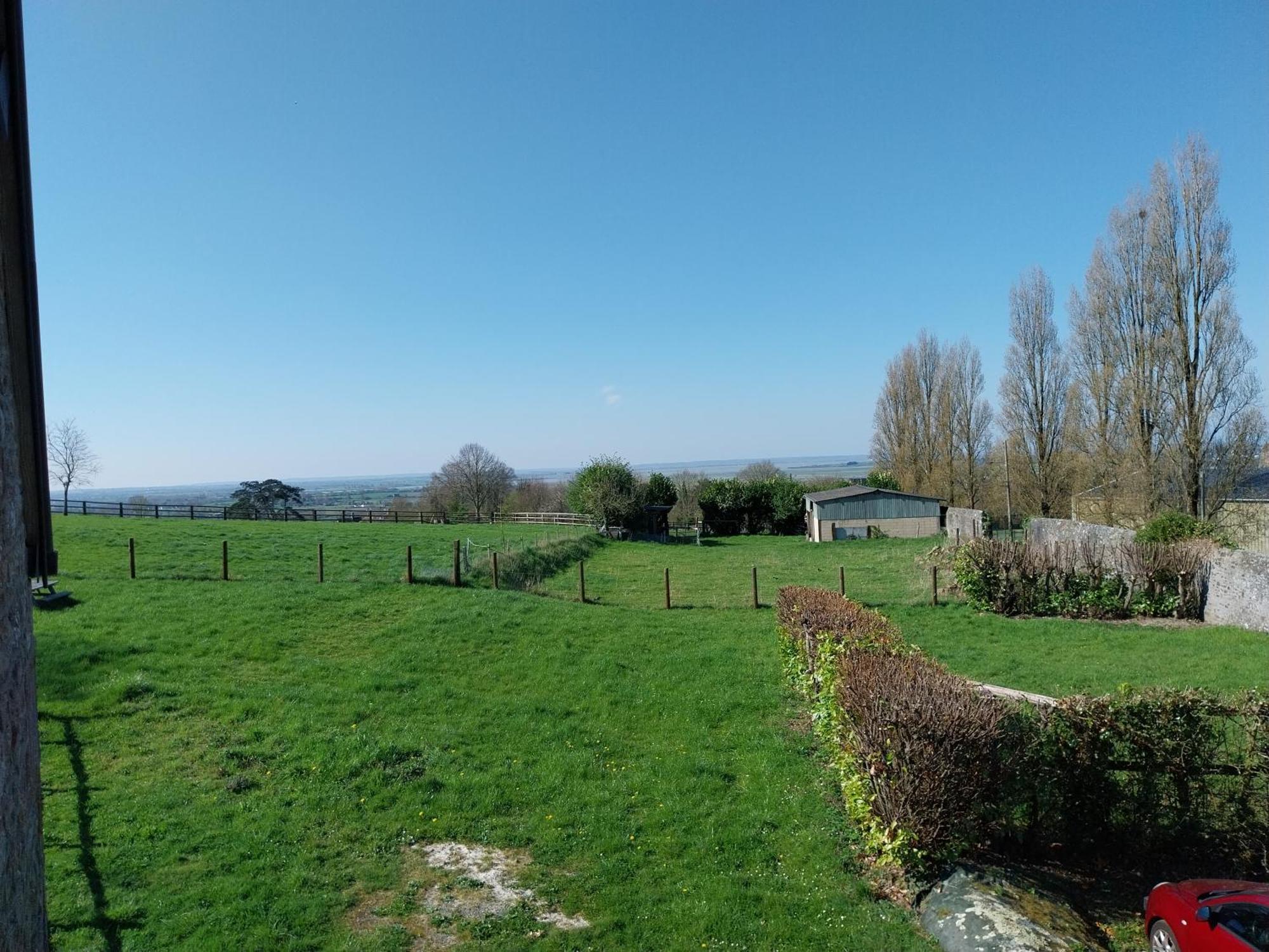 Joli Appartement Avec Vue Sur La Baie Avranches Exterior foto